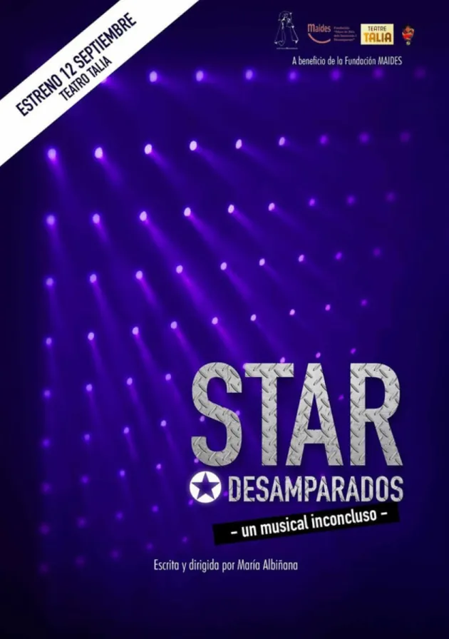 Poster del musical Star desamparados (2013)
