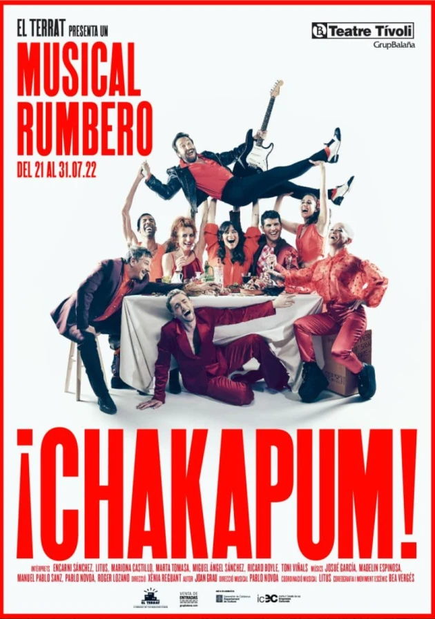 Poster del musical ¡Chakapum! (2022)