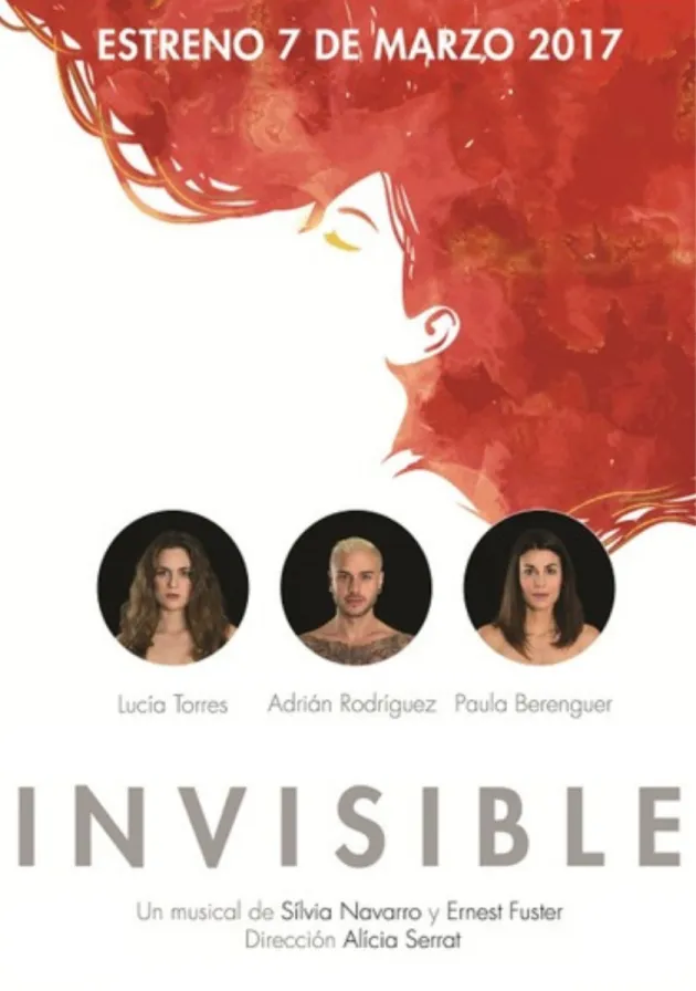 Poster del musical Invisible (2017)