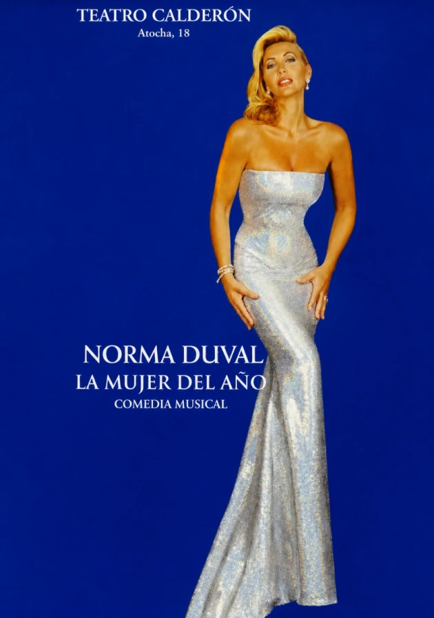 Poster del musical La mujer del año (2000)