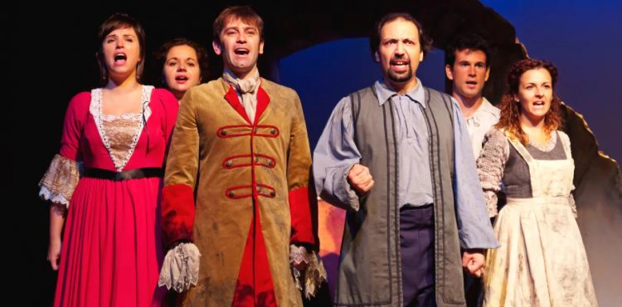 Imagen del musical 1714, crònica d'un setge (2013)