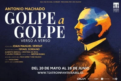 Ismael Serrano se convierte en Antonio Machado en el estreno de ‘Golpe a golpe, verso a verso’