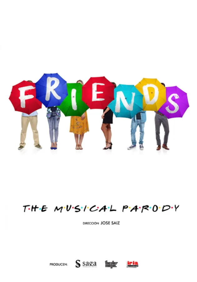 Poster del musical Friends (2024)