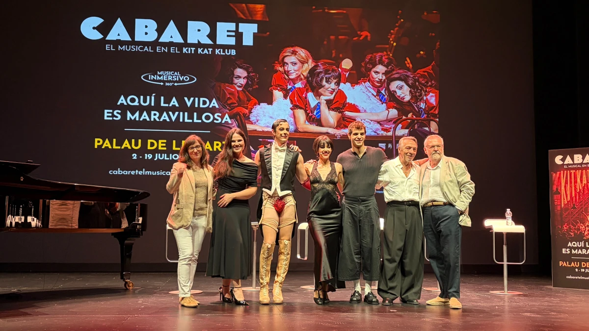 El Palau de les Arts se transformará en el mes de julio en el Kit Kat Klub: ‘Cabaret’ llega a Valencia con su propuesta inmersiva