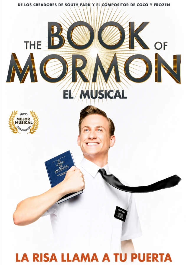Poster del musical The Book of Mormon