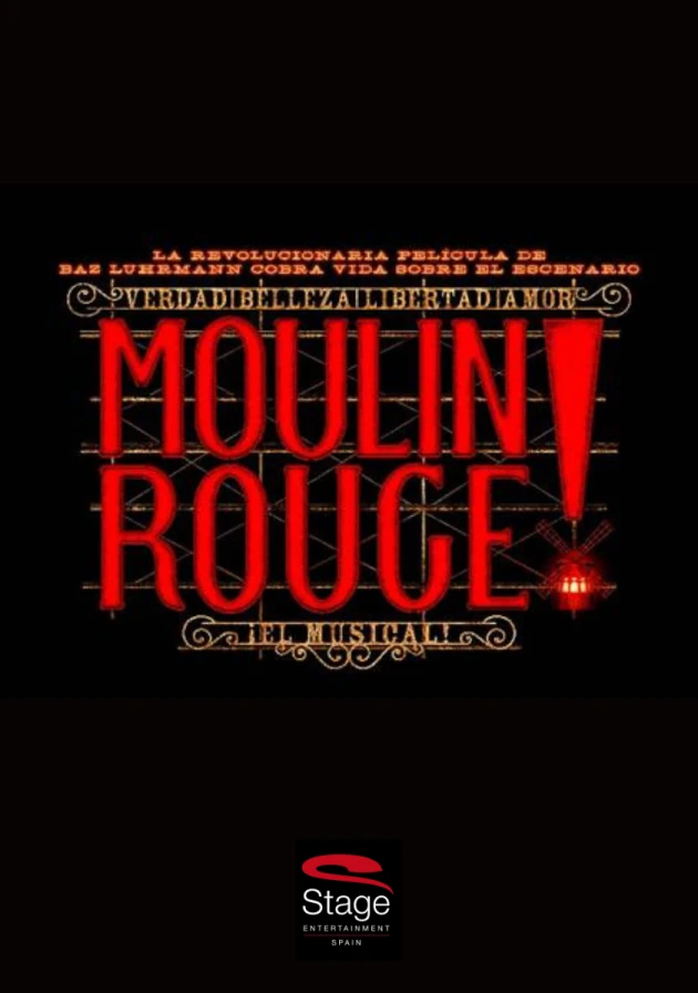 Poster del musical Moulin Rouge!