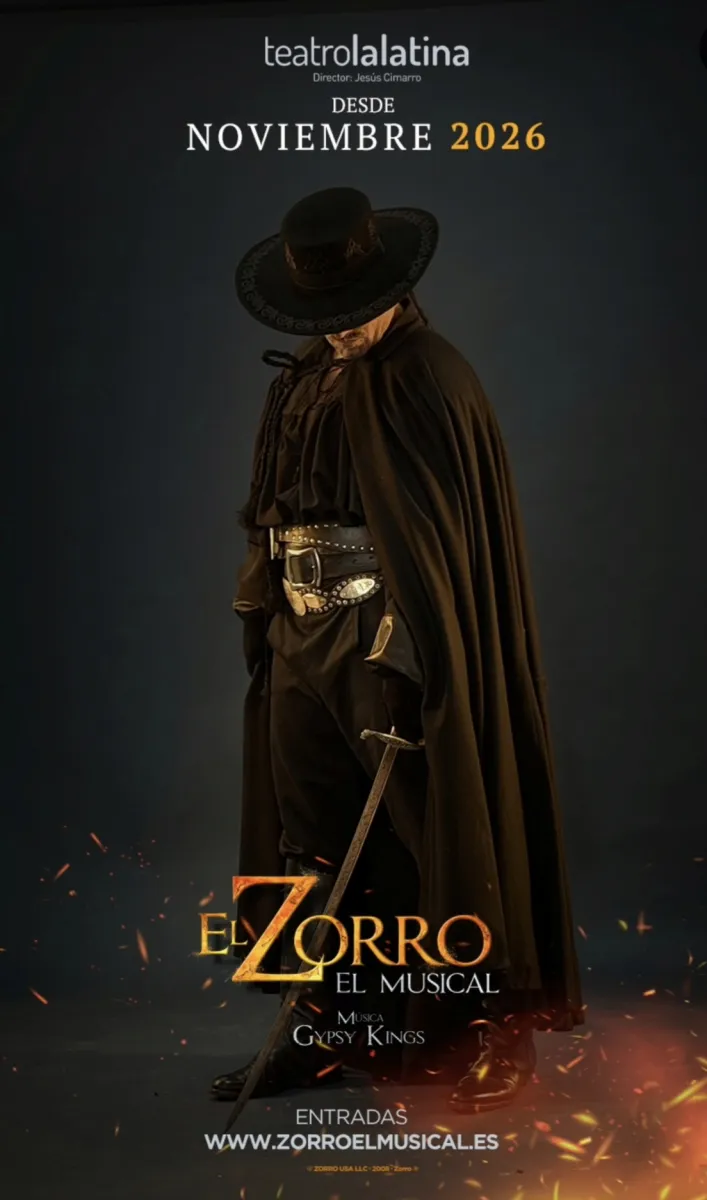 Imagen del musical El Zorro