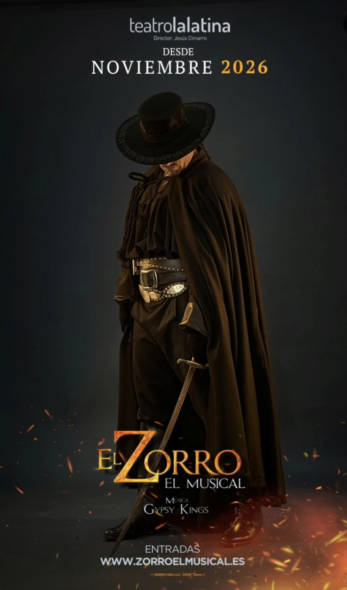 Imagen del musical El Zorro