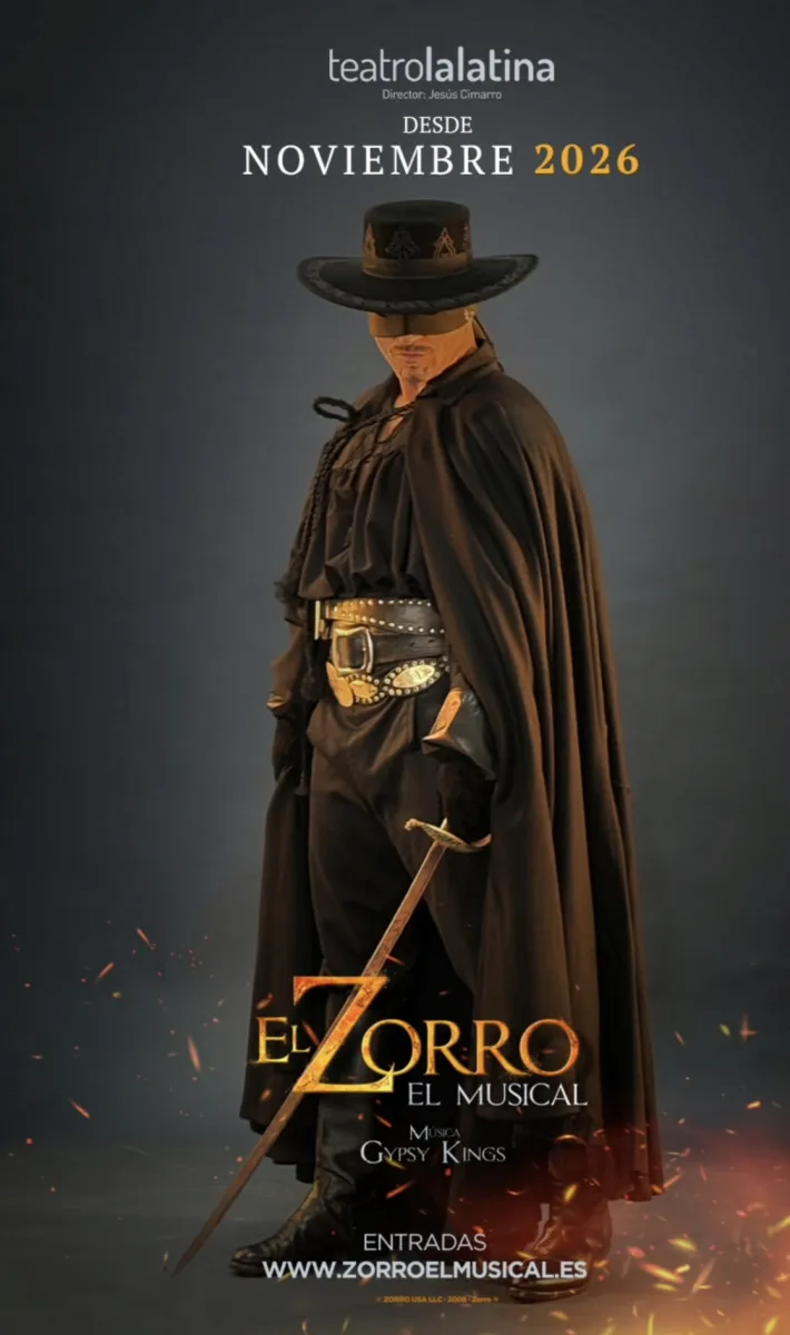 Imagen del musical El Zorro