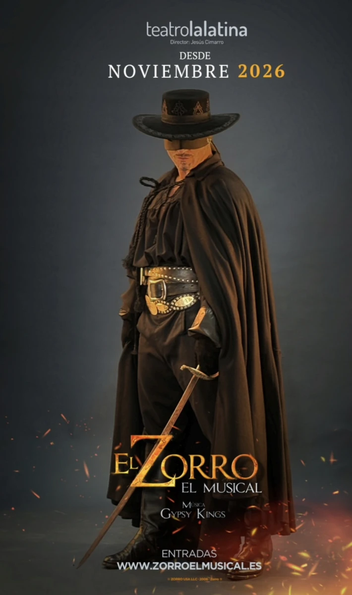 Imagen del musical El Zorro