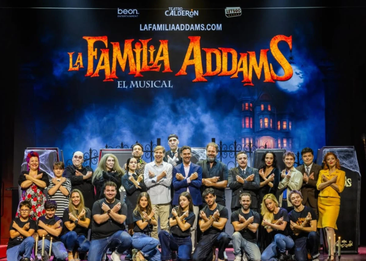 Natalia Millán, Javier Navares y Cristina Picos lideran el lúgubre y estelar reparto de ‘La Familia Addams’ en Madrid