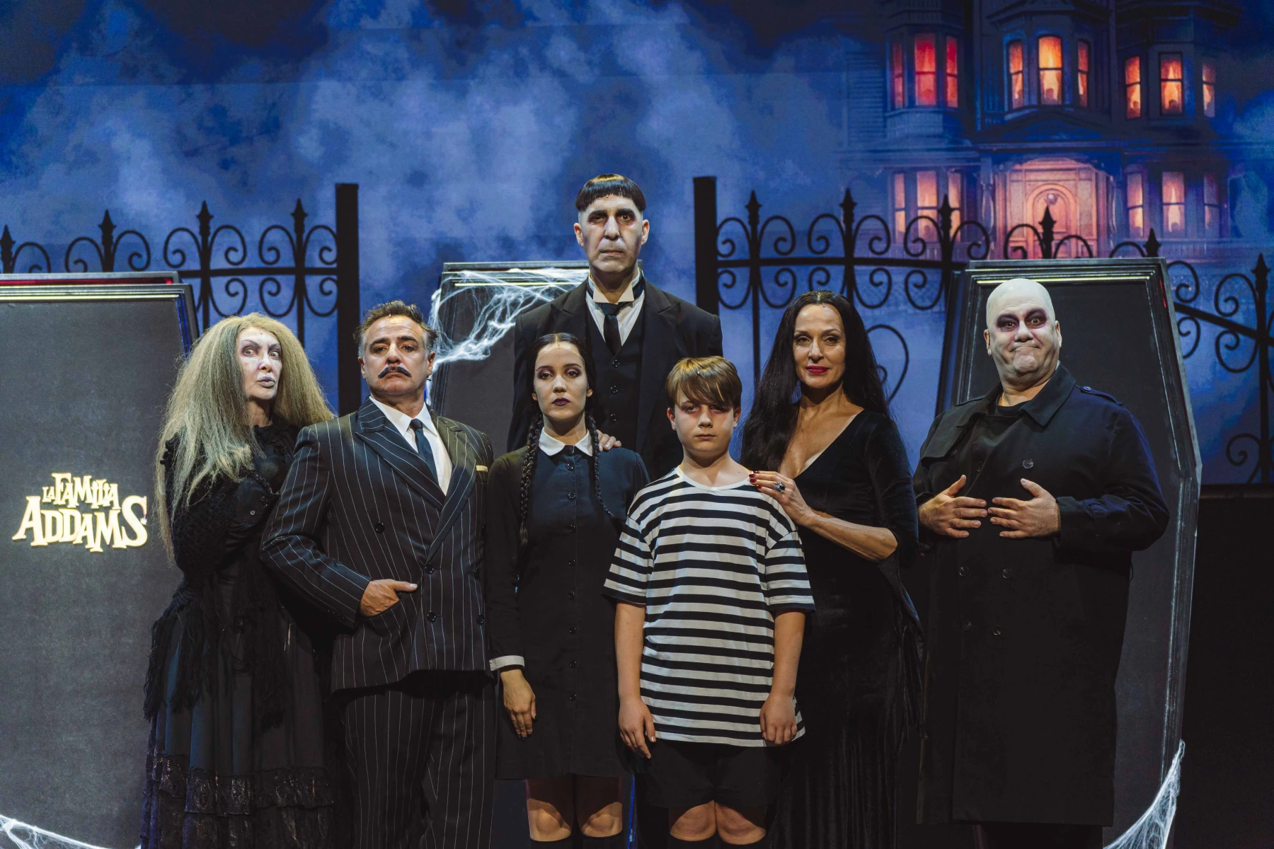 Imagen del musical La familia Addams