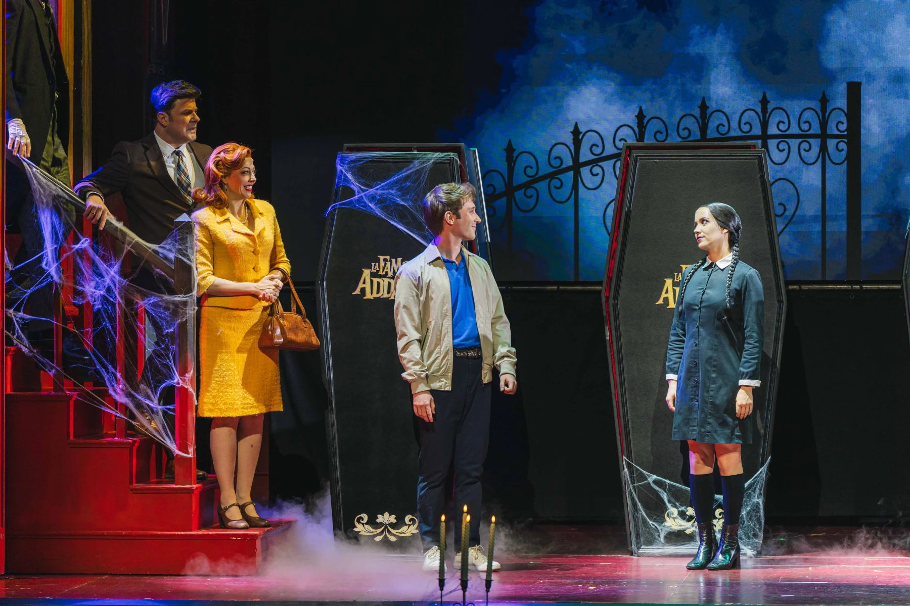 Imagen del musical La familia Addams