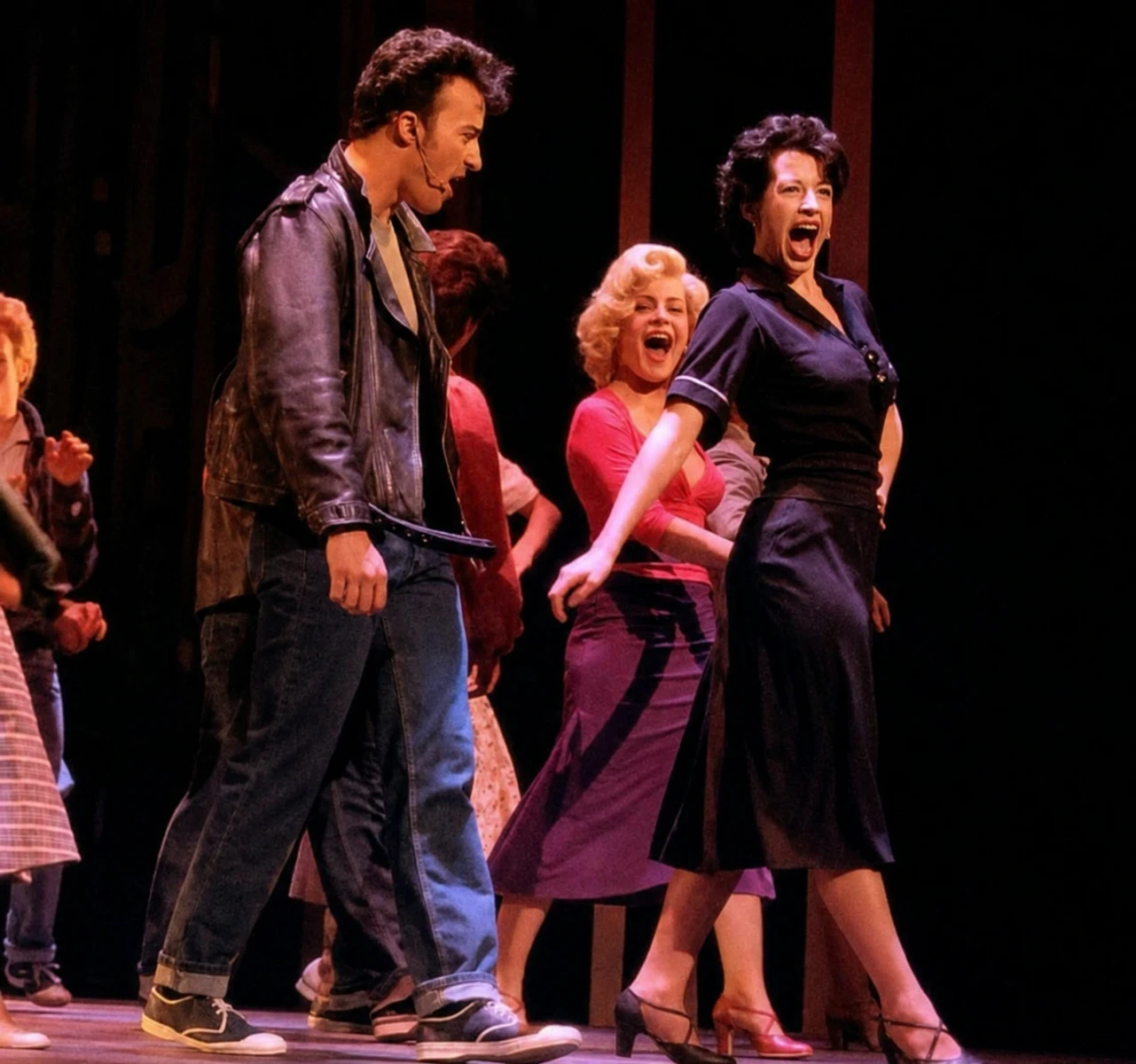 Imagen del musical Grease (1999)