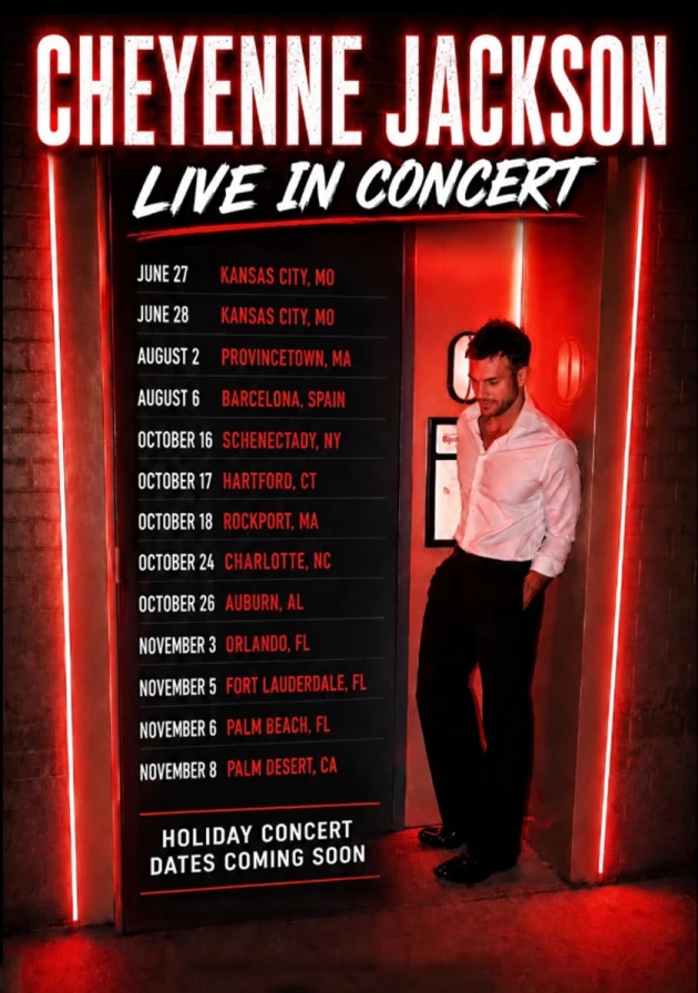 Poster del musical Cheyenne Jackson - Live in concert