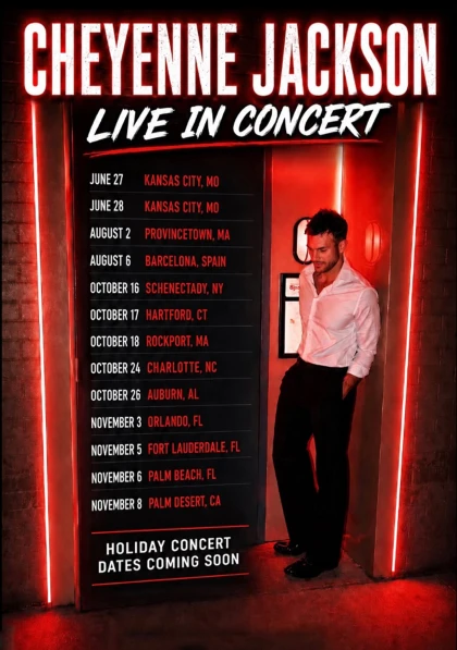 Cheyenne Jackson - Live in concert