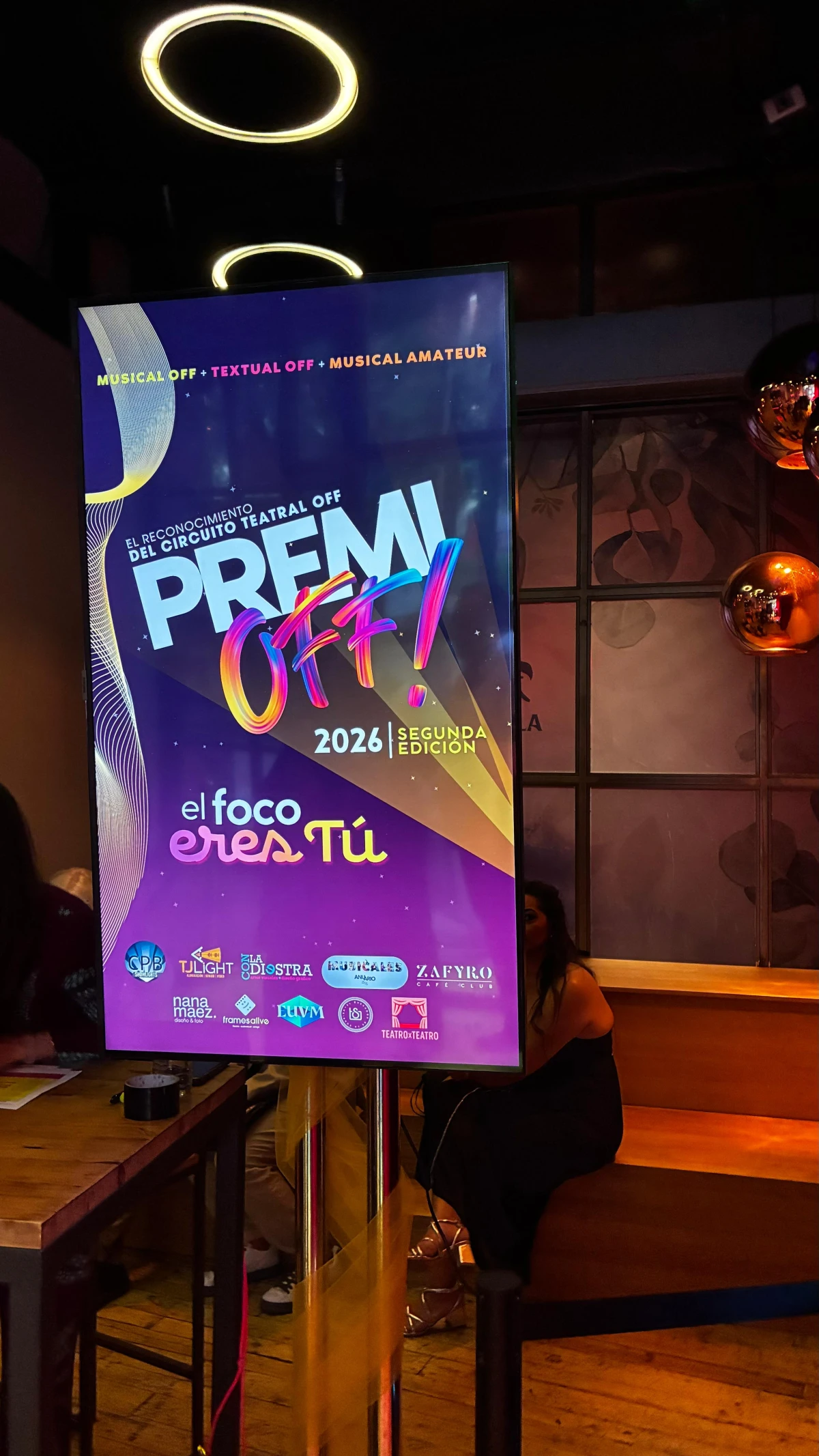 PremiOFF 2026: La noche del teatro independiente y alternativo