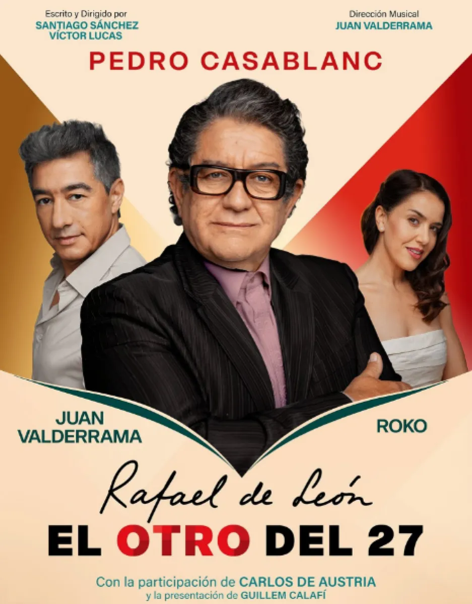 Imagen del musical El otro del 27. Rafael de León