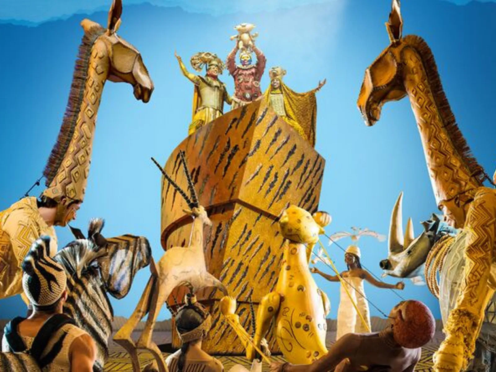 Imagen del musical El Rey León