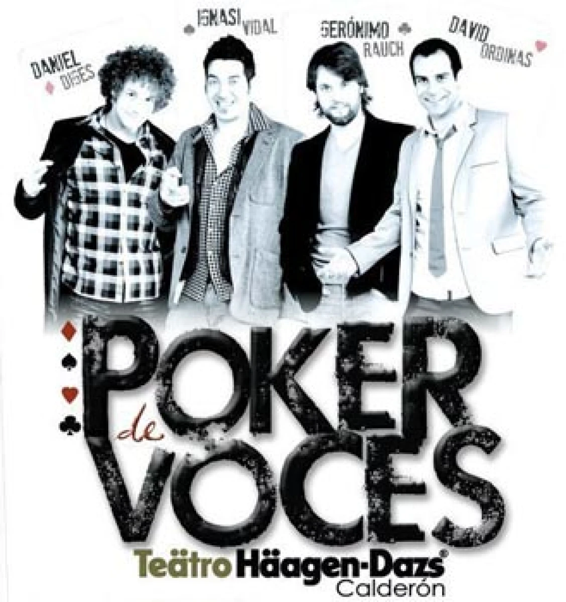 Imagen del musical Póker de voces (2011)