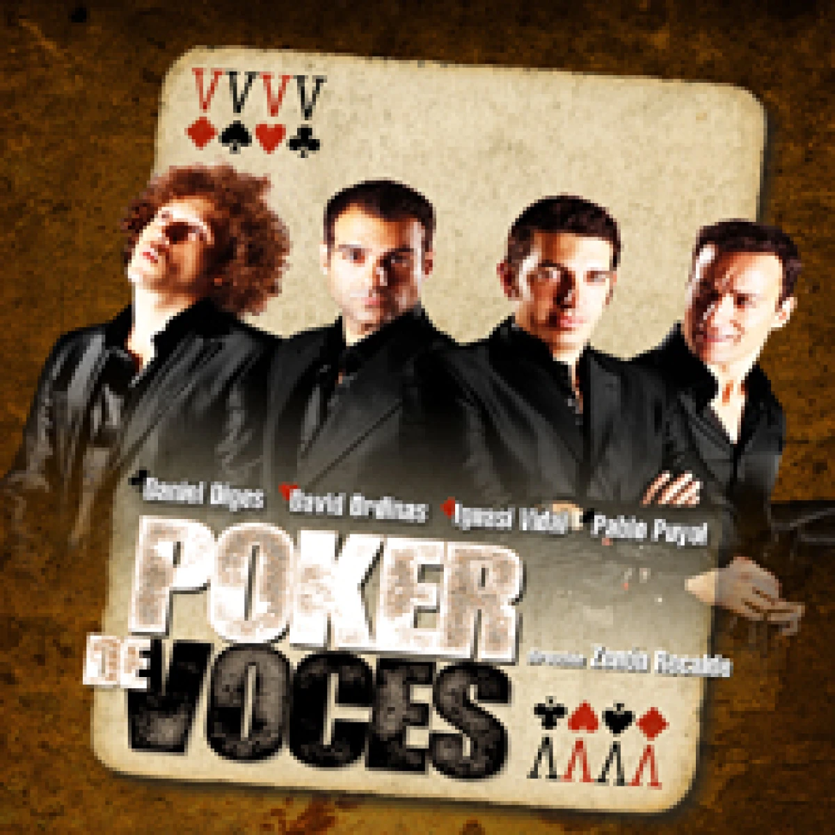 Imagen del musical Póker de voces (2011)
