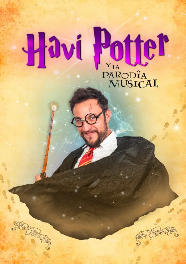 Poster del musical Havi Potter y la parodia musical