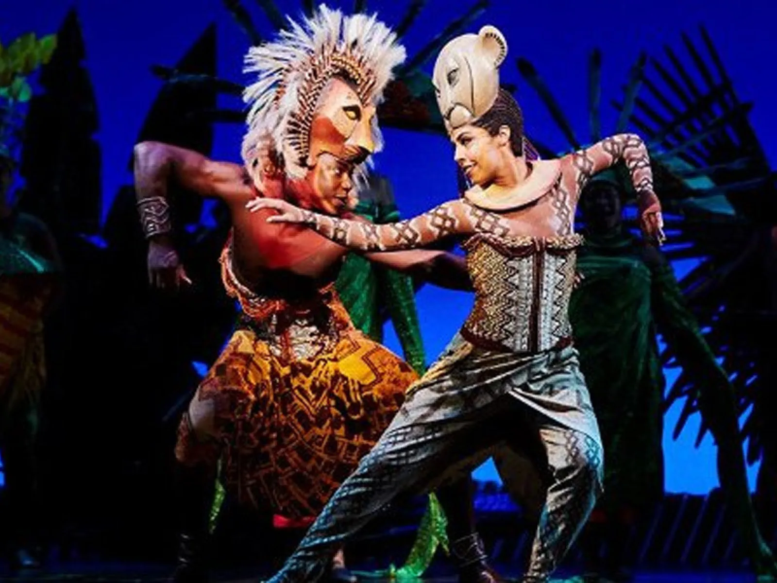 Imagen del musical El Rey León