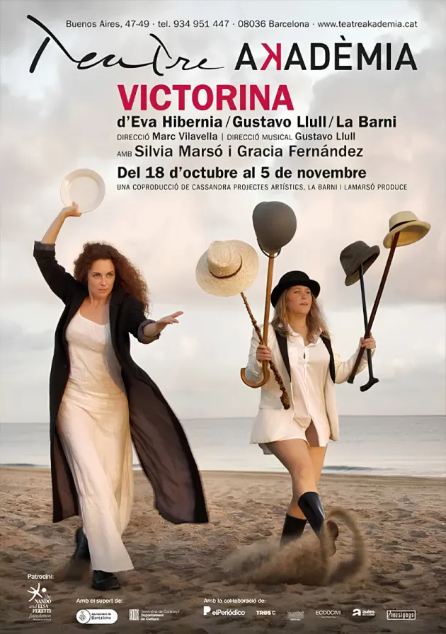 Poster del musical Victorina (2023)