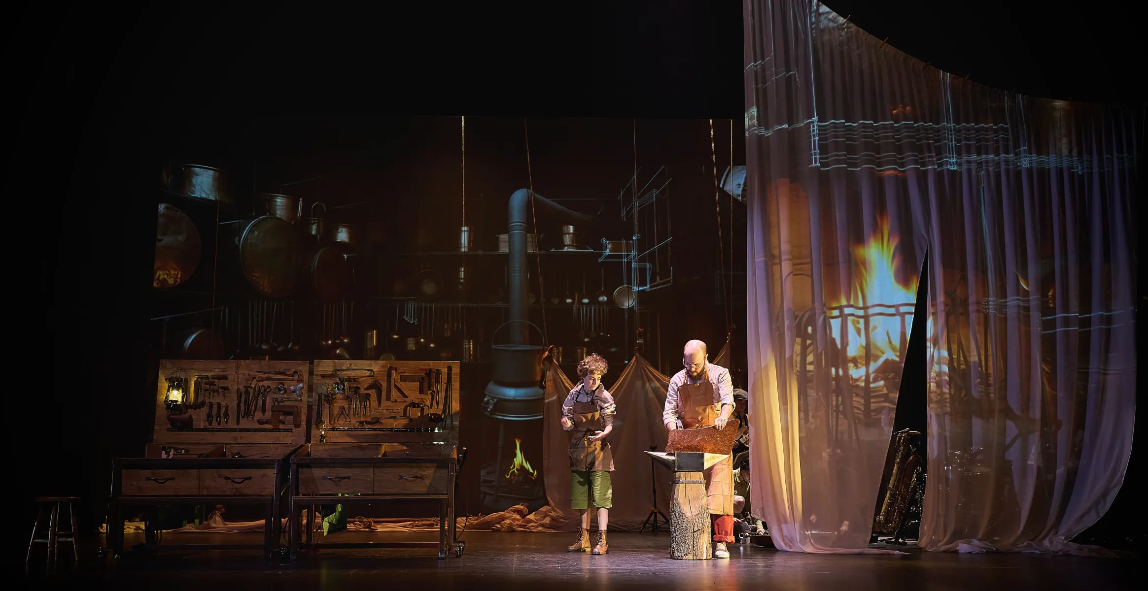 Imagen del musical Gaudí, el despertar del geni