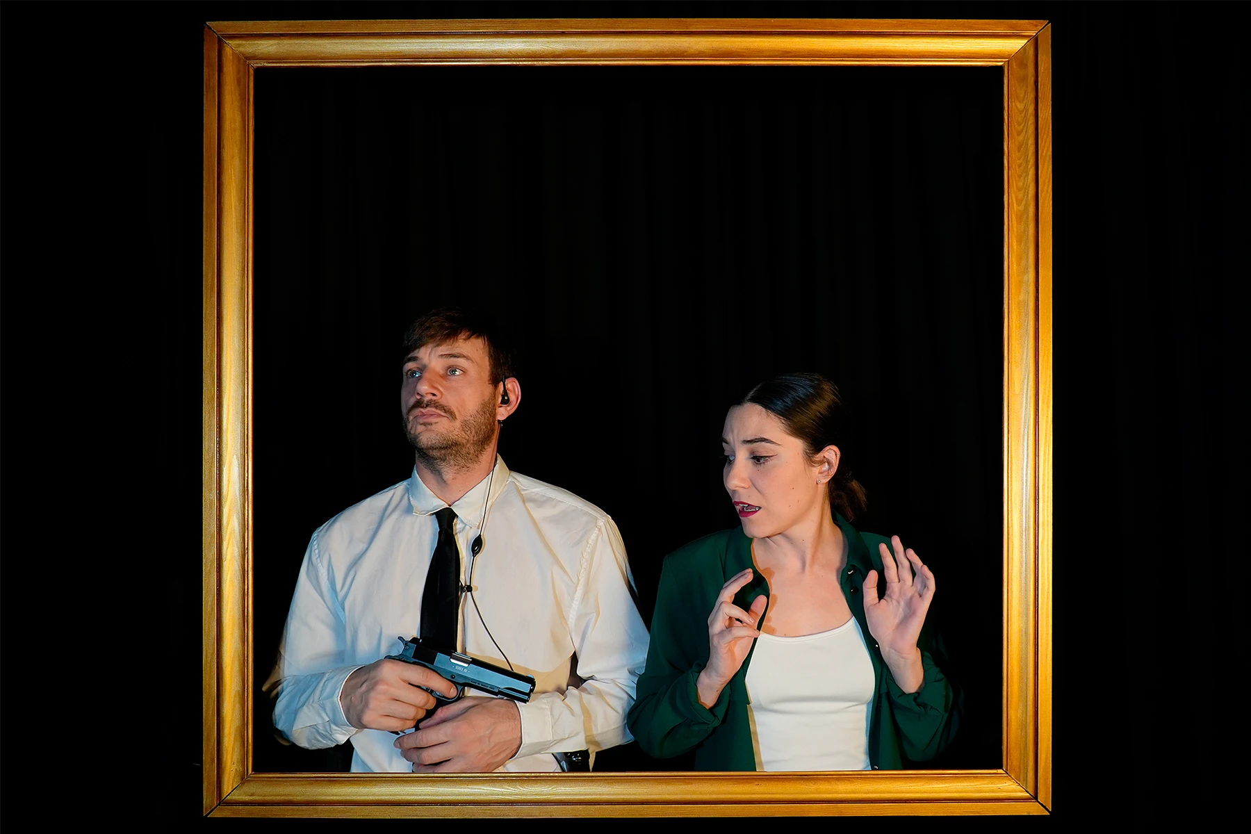 Imagen del musical No todos los cuadros tienen la misma luz
