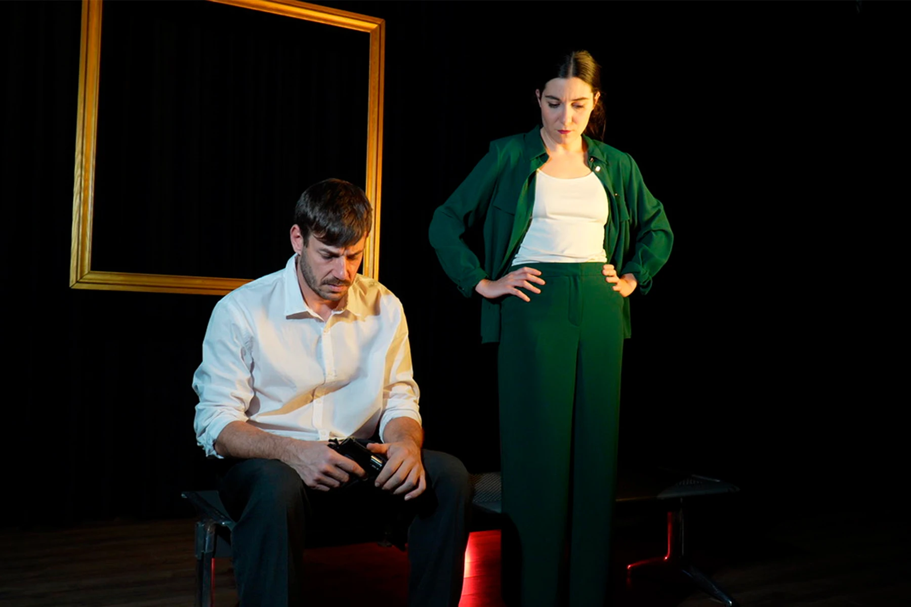 Imagen del musical No todos los cuadros tienen la misma luz