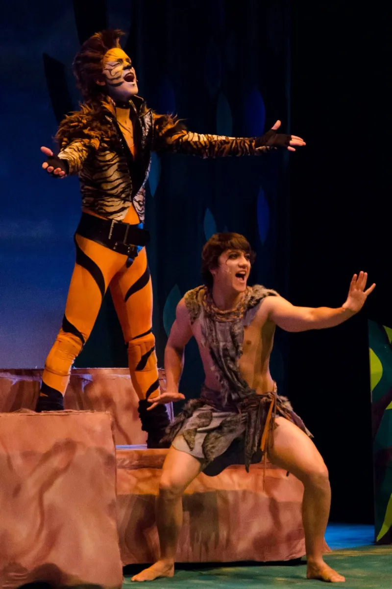 Imagen del musical El libro de la selva (2015)