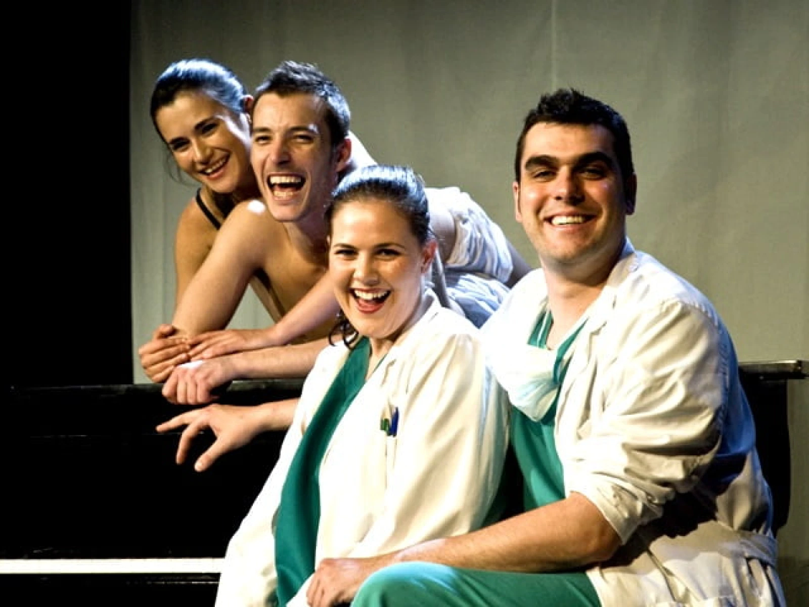 Imagen del musical Pegados (2010)