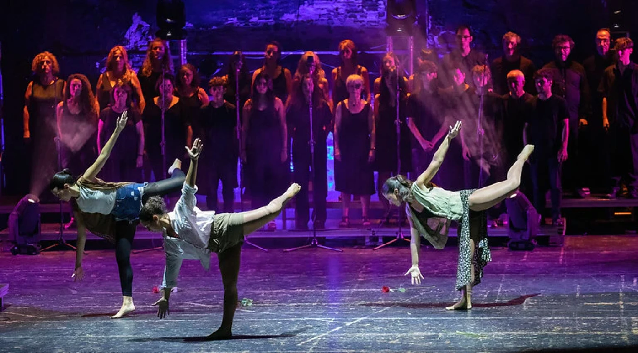 Imagen del musical Broadway Santes (2025)