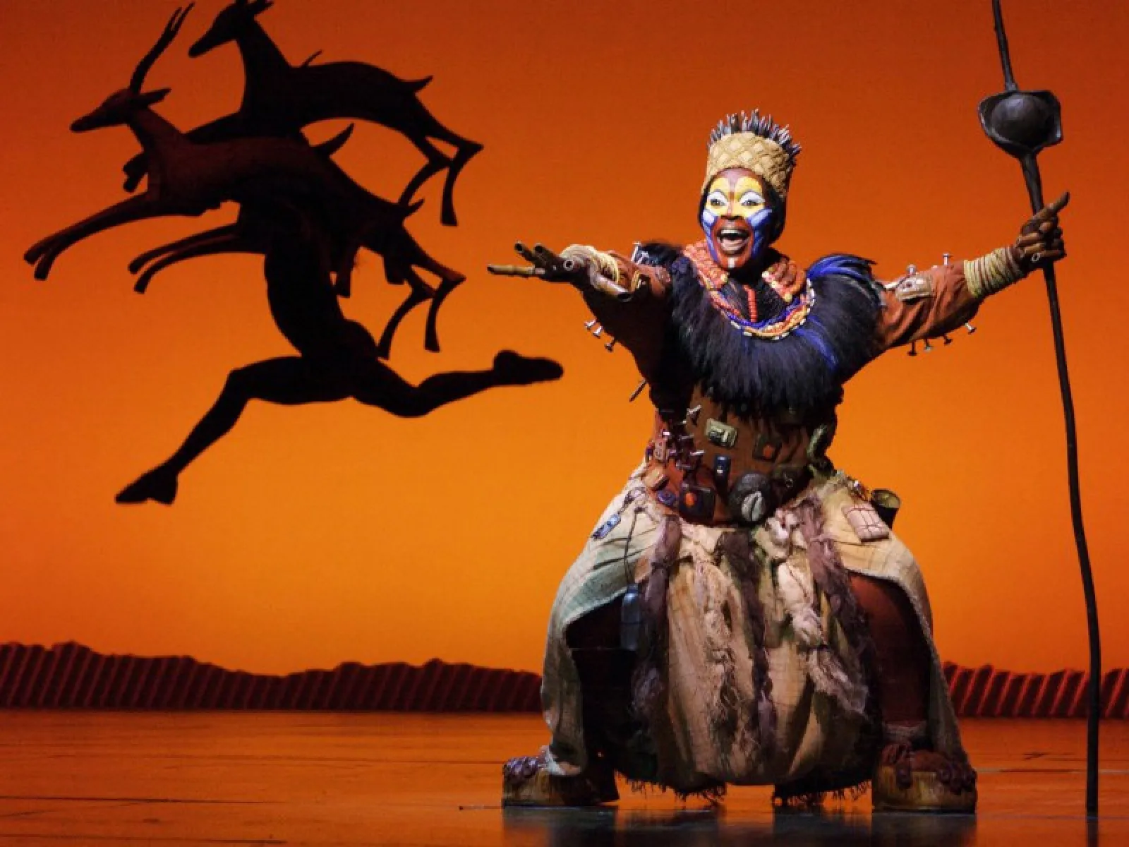 Imagen del musical El Rey León