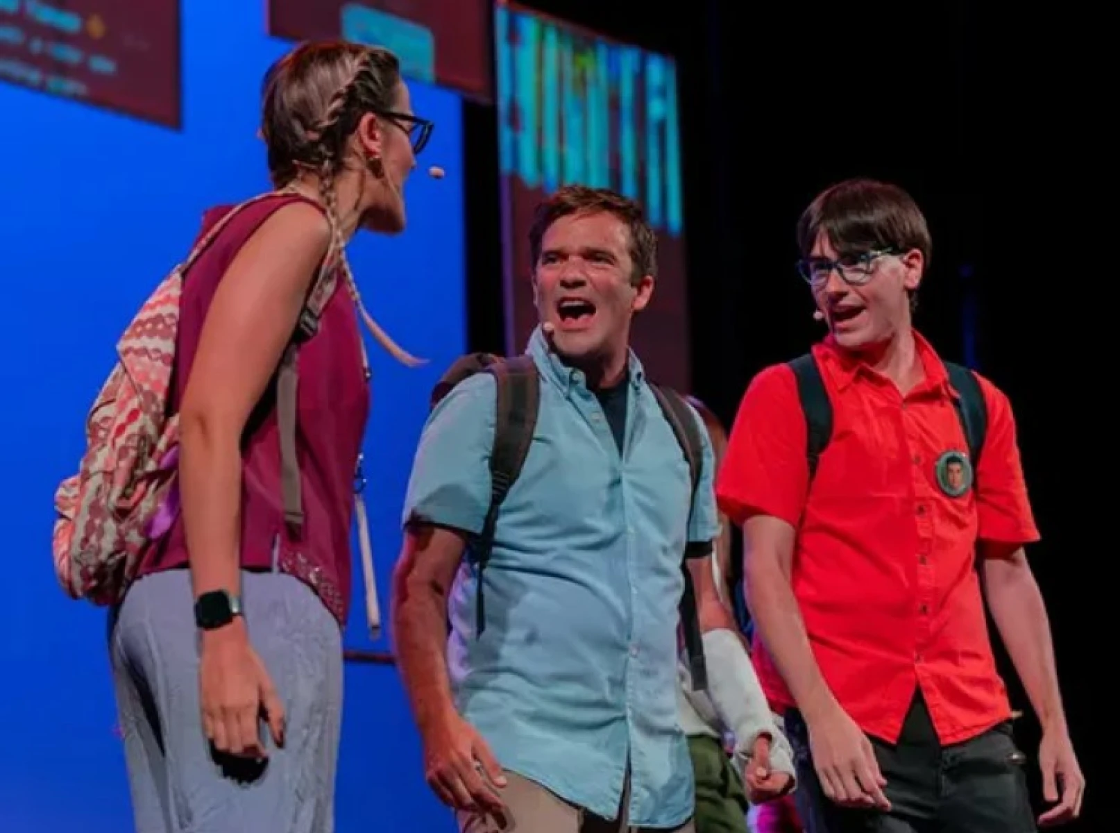 Imagen del musical Todos hablan de Evan