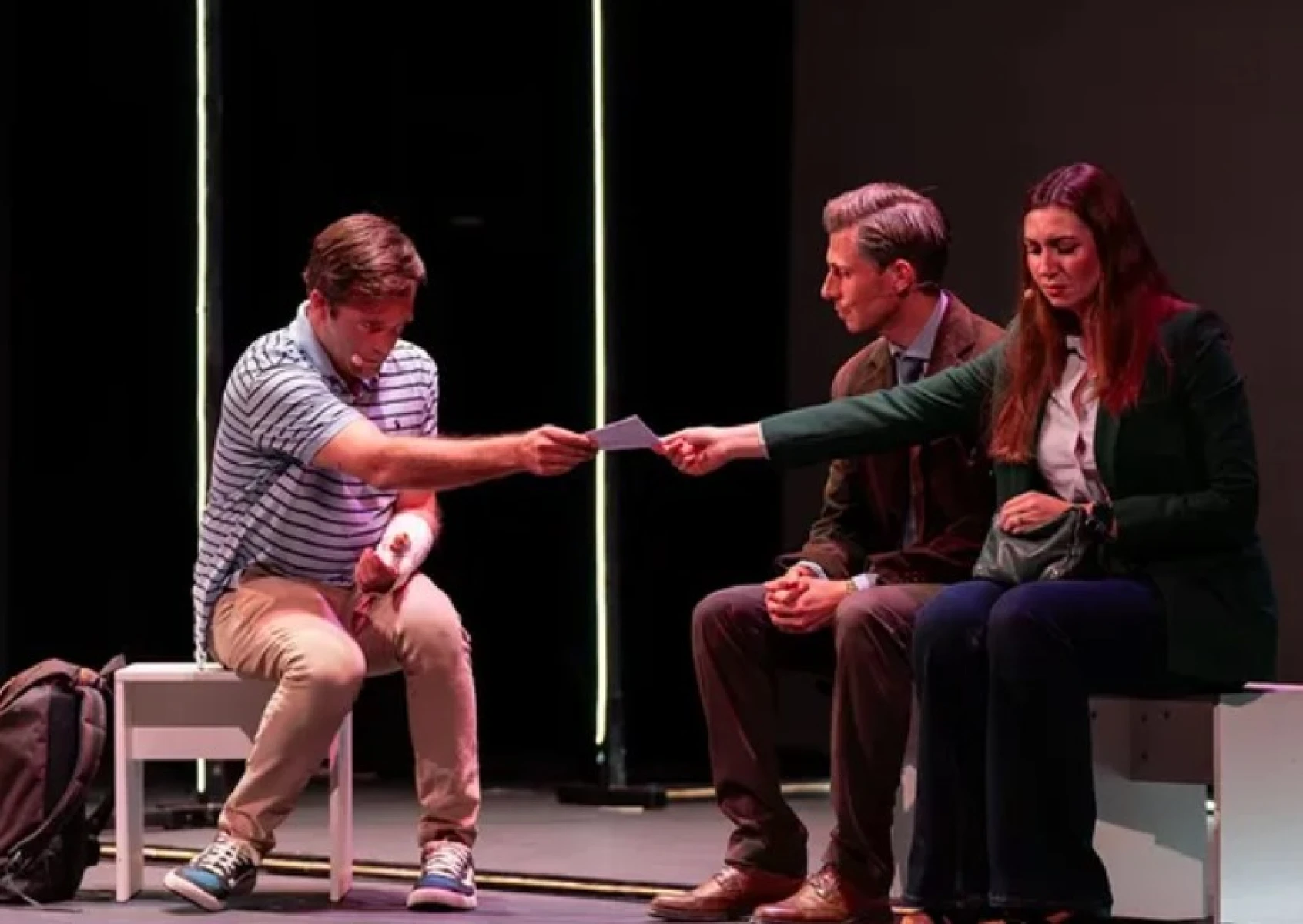Imagen del musical Todos hablan de Evan