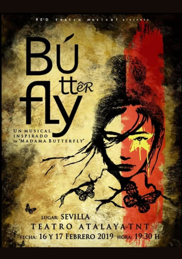 Poster del musical Butterfly (2019)